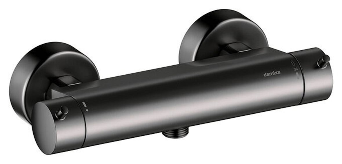 Damixa Iris termostaattihana PVD graphite grey