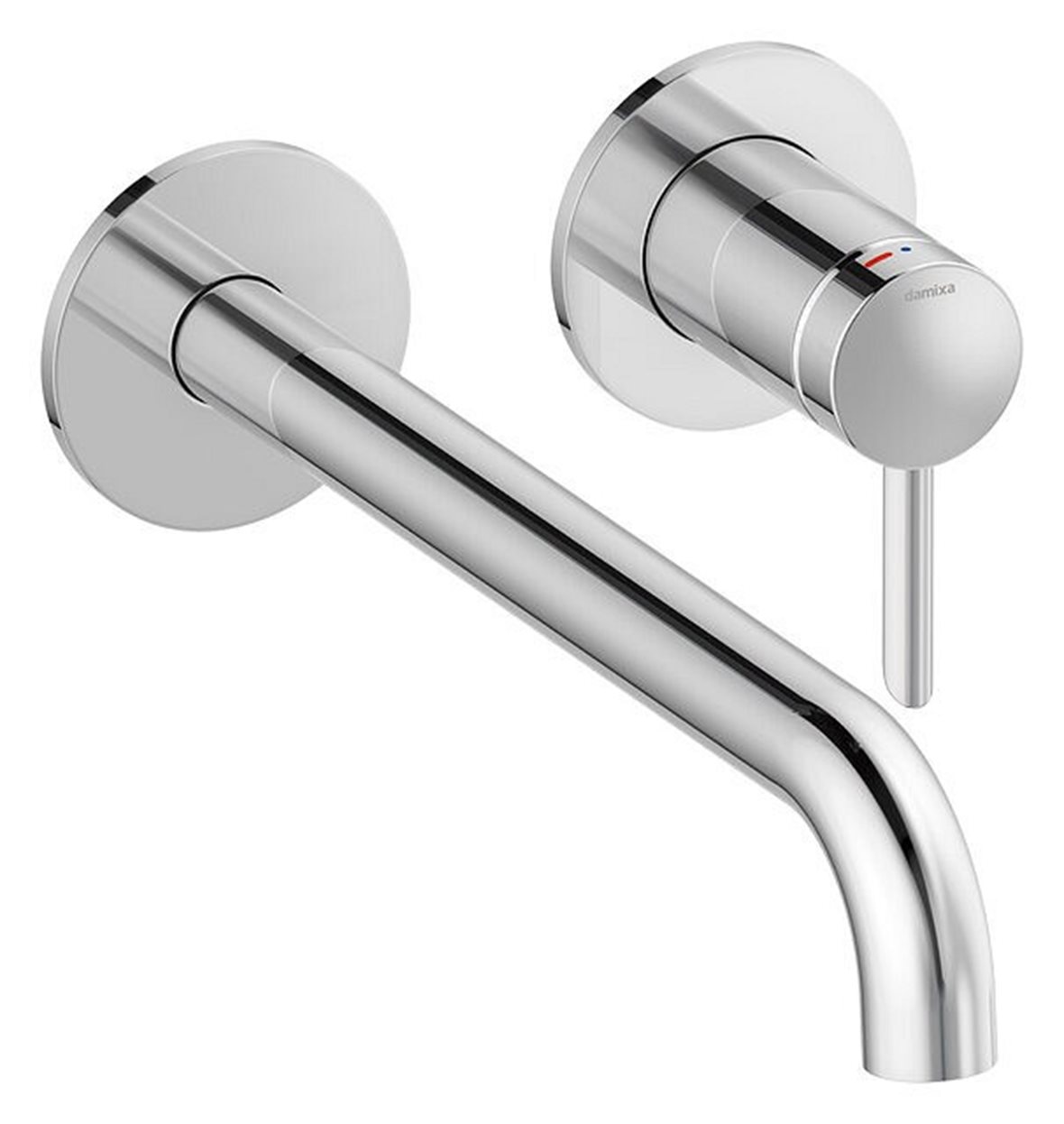 Damixa Iris pintaosa pesuallashanalle seinään 25 cm kromi