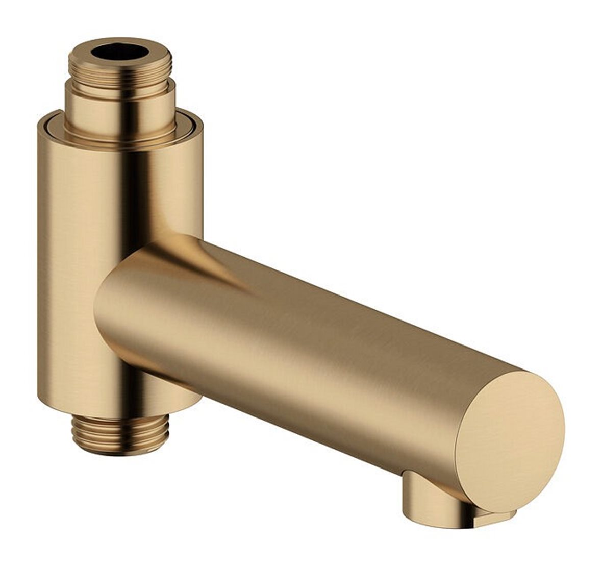 Damixa Iris kääntyvä juoksuputki vaihtimella metalli PVD harjattu pronssi