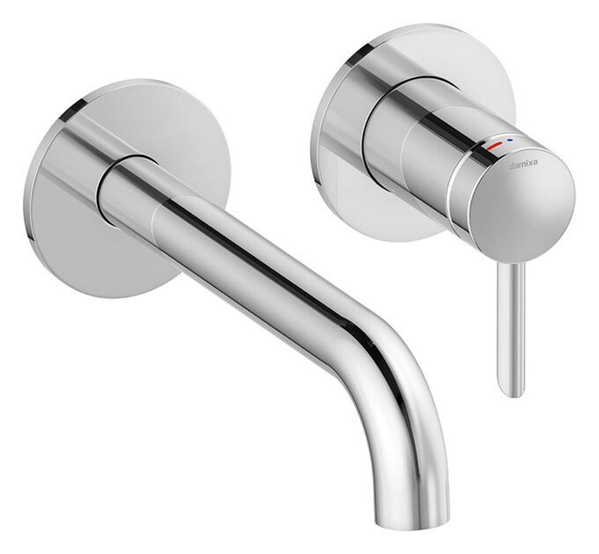 Damixa Iris pintaosa pesuallashanalle seinään 18 cm kromi