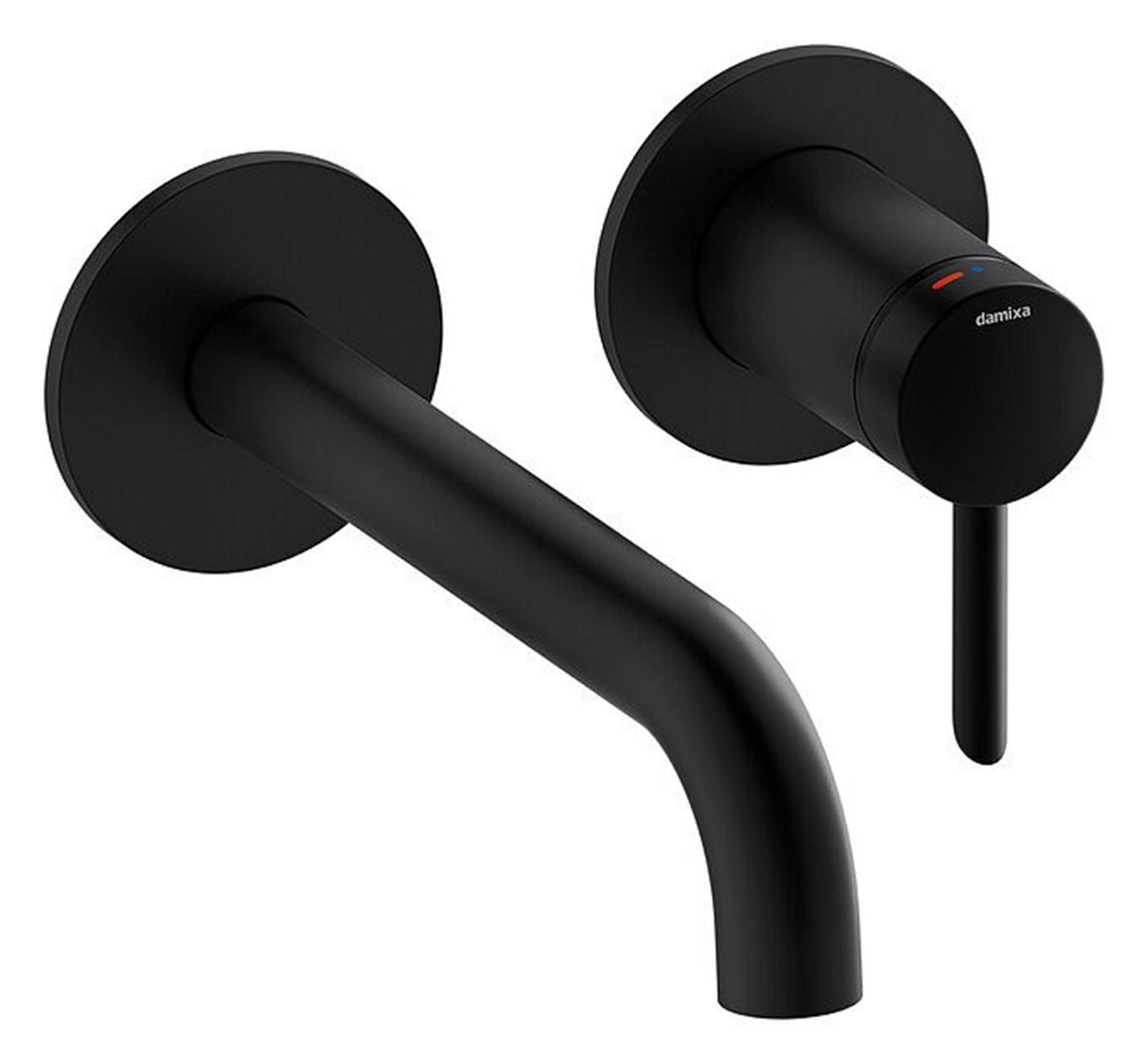 Damixa Iris pintaosa pesuallashanalle seinään 18 cm mattamusta