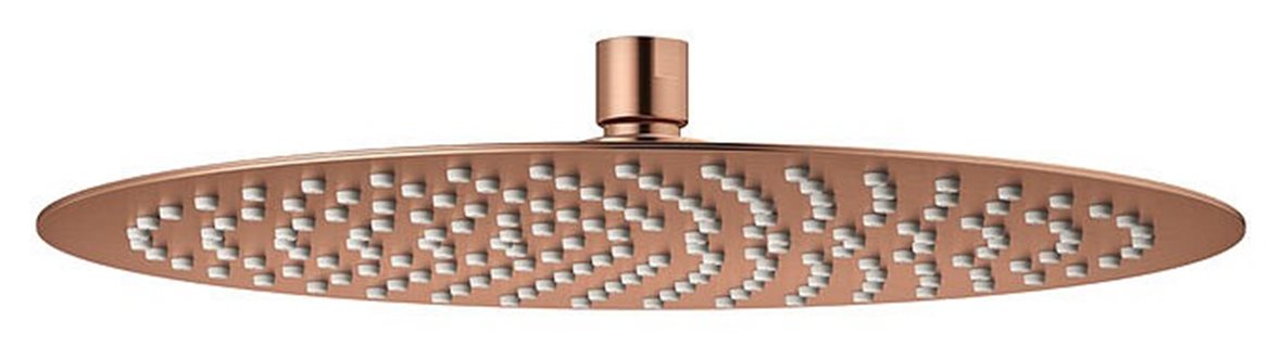 Damixa Iris suihkusiivilä Ø30 cm PVD harjattu kupari