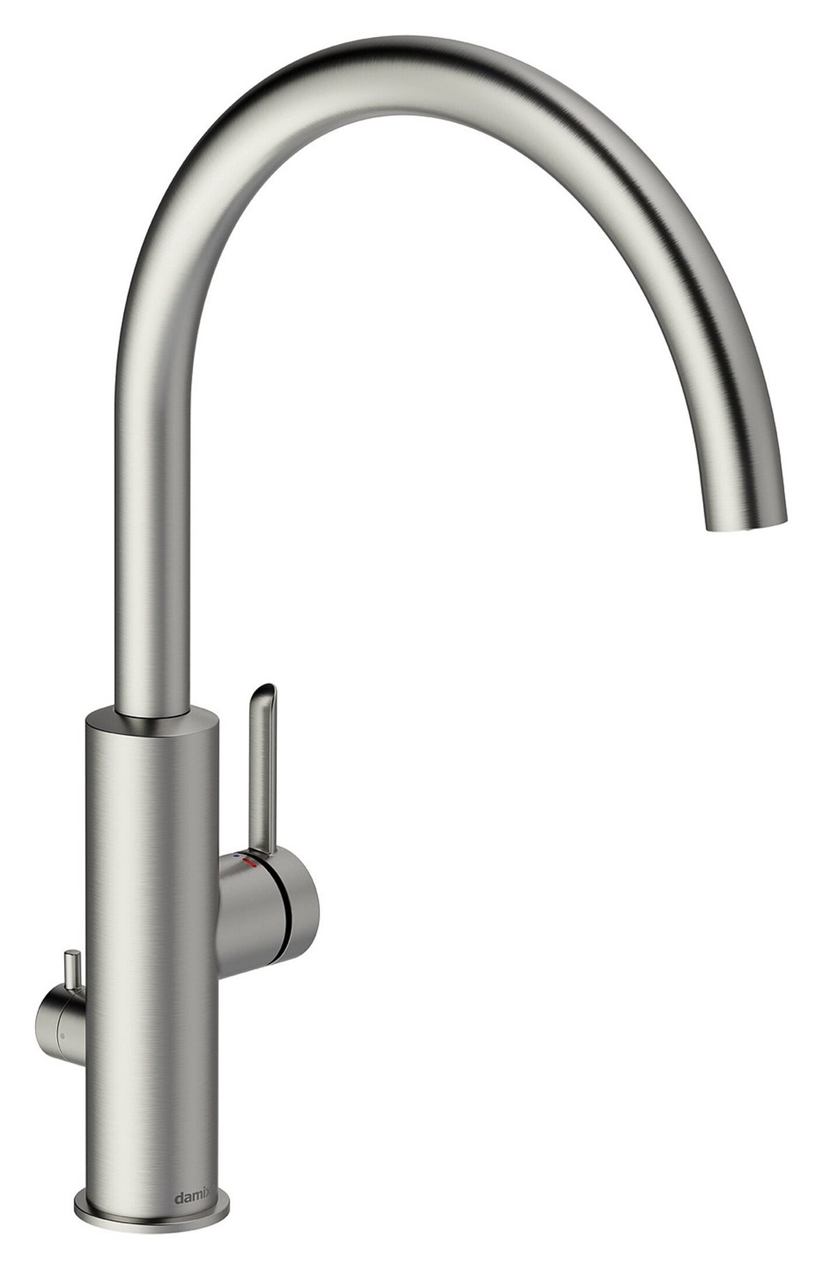 Damixa Iris keittiöhana apk venttiilillä PVD teräs