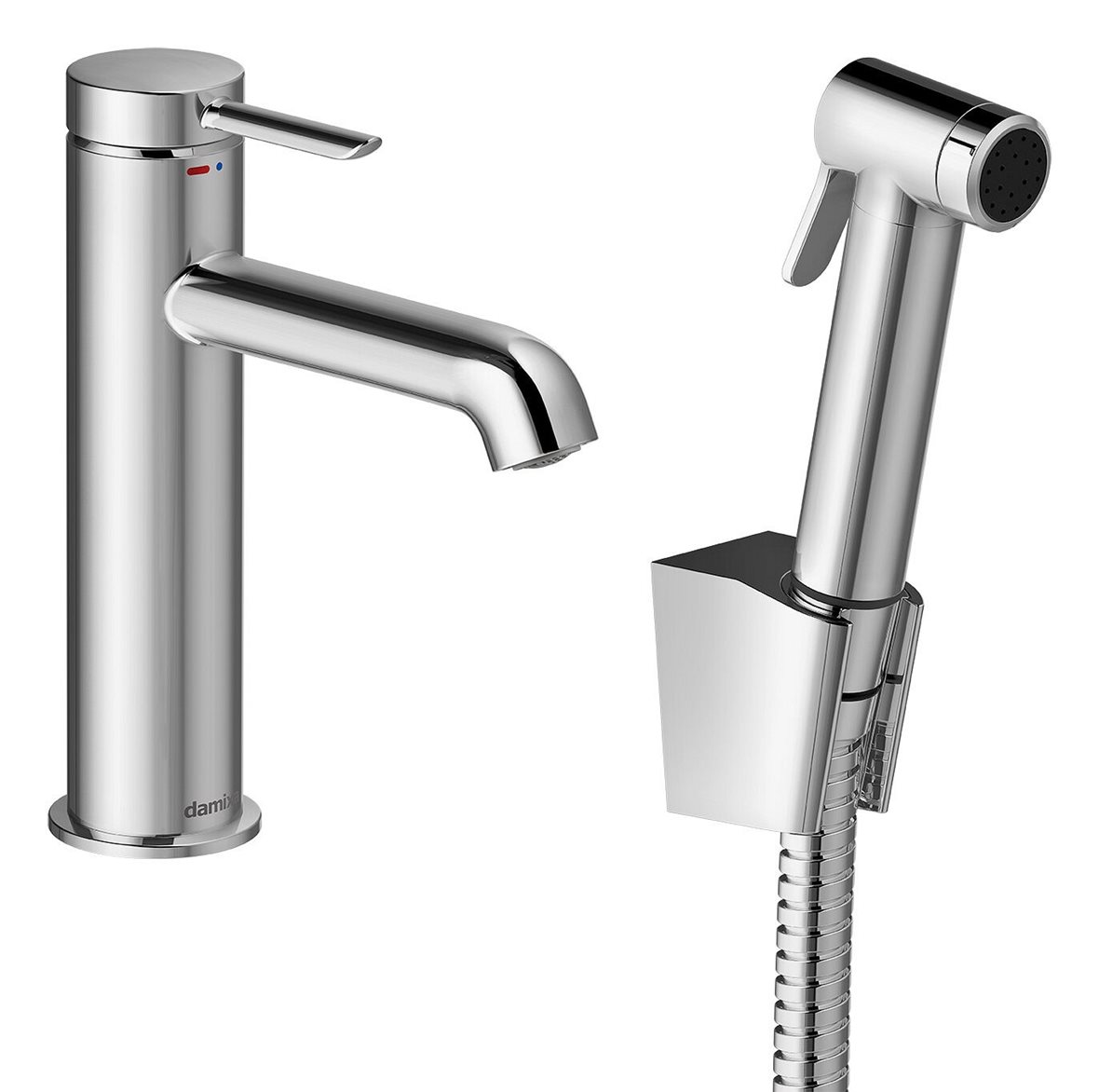 Damixa Iris pesuallashana medium bideellä kromi