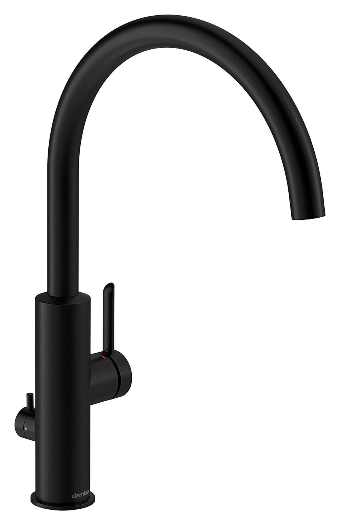 Damixa Iris keittiöhana apk venttiilillä metalli mattamusta