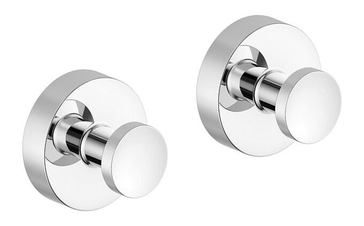 Damixa Zen pyyhekoukku 3,3x3,3x2,7 cm 2 kpl kromi