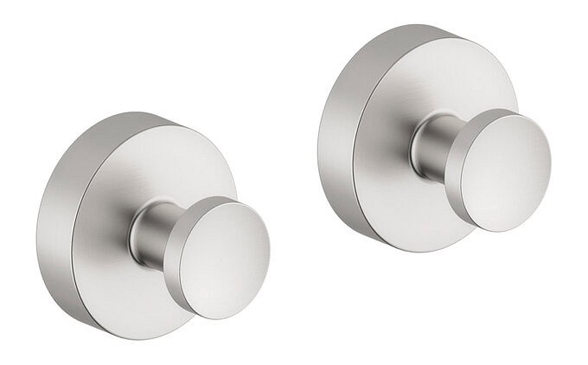 Damixa Zen pyyhekoukku 3,3x3,3x2,7 cm 2 kpl harjattu PVD teräs