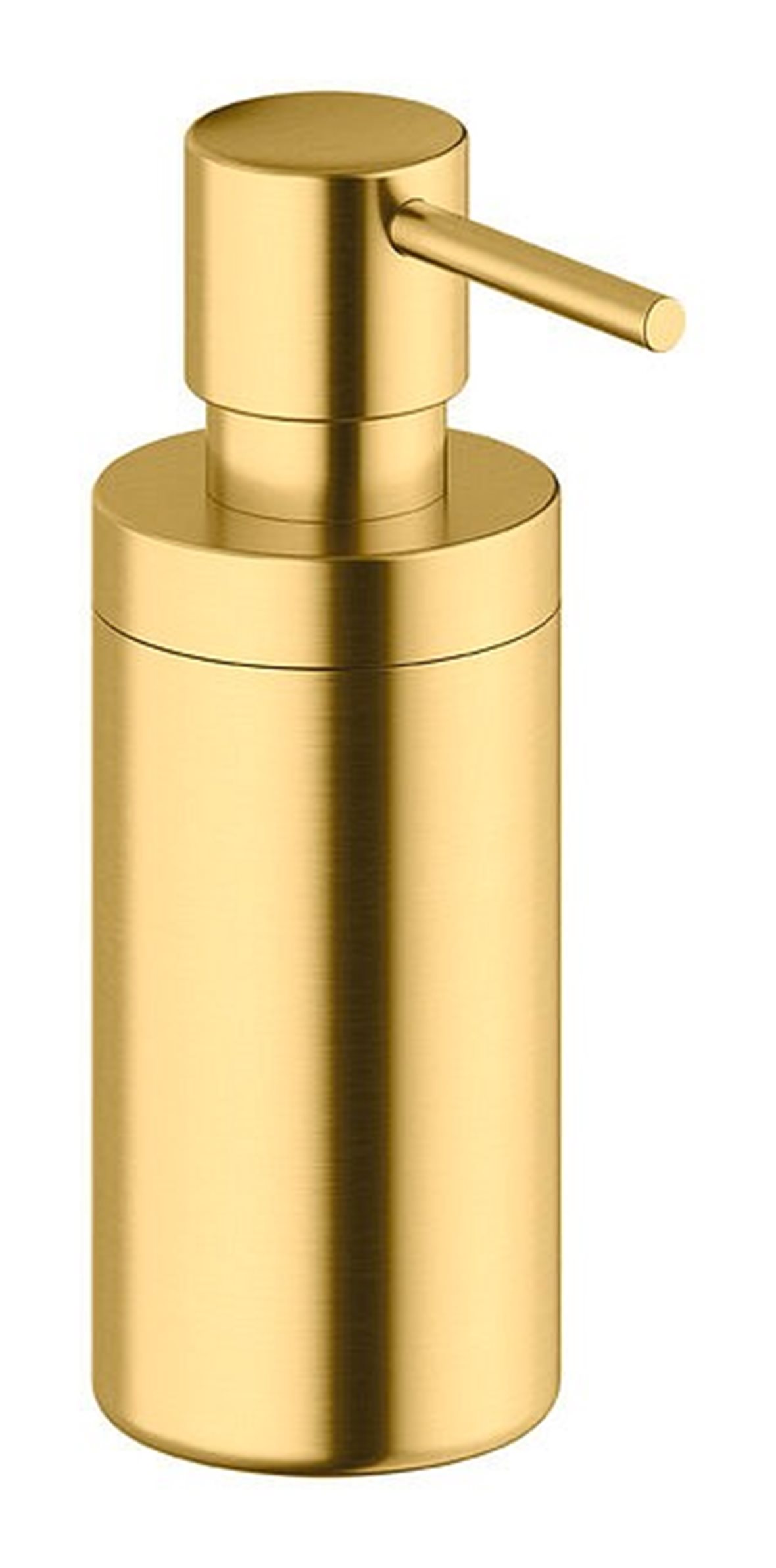 Damixa Zen saippua-annostelija 6x17,3x11,7 cm seinään tai tasolle PVD harjattu messinki