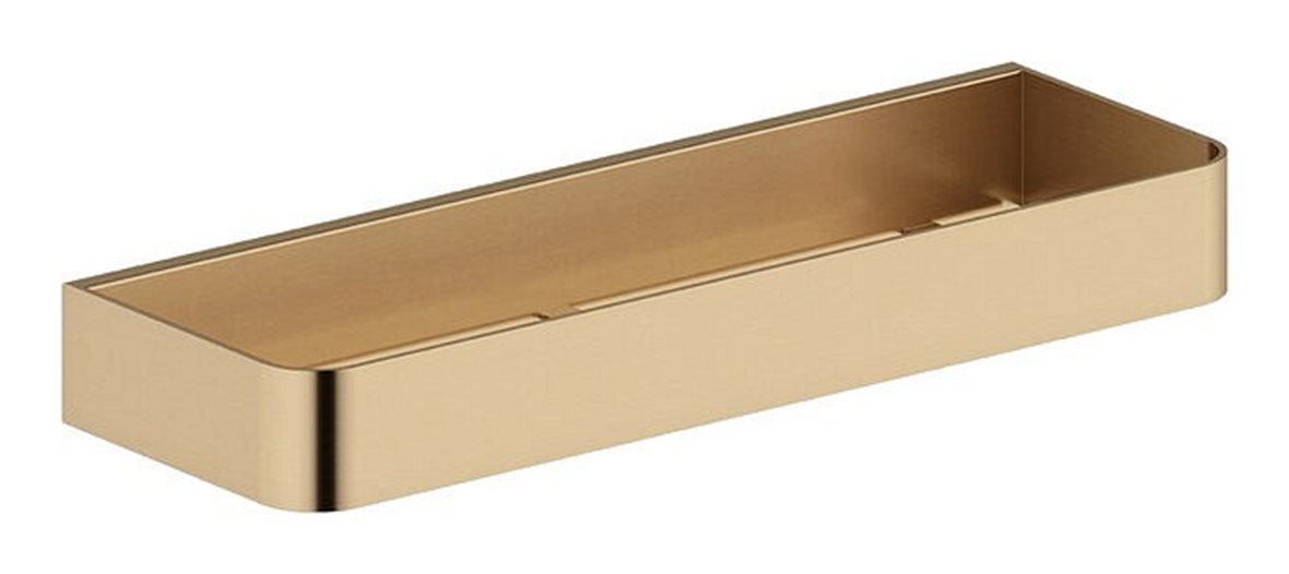 Damixa Zen suihkuhylly 30x3,5x10 cm harjattu PVD pronssi