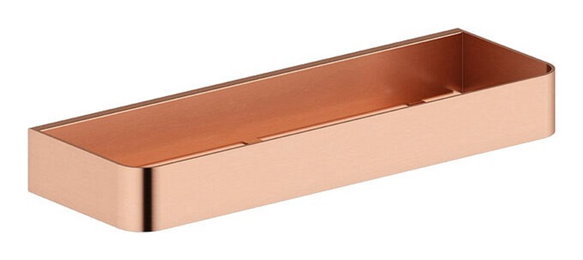 Damixa Zen suihkuhylly 30x3,5x10 cm harjattu PVD kupari