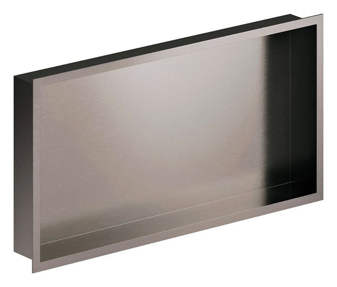 Damixa Zen upotettava seinähylly 62,3x32,3x7,5 cm PVD graphite grey