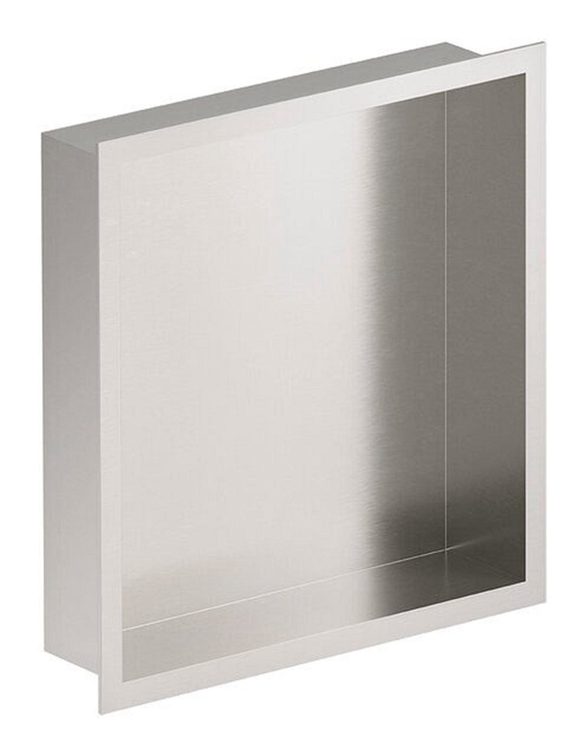 Damixa Zen upotettava seinähylly 32,3x32,3x7,5 cm harjattu PVD teräs