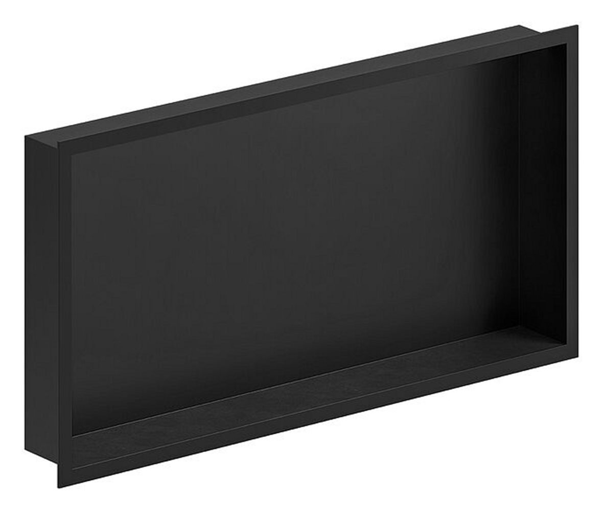 Damixa Zen upotettava seinähylly 62,3x32,3x7,5 cm mattamusta
