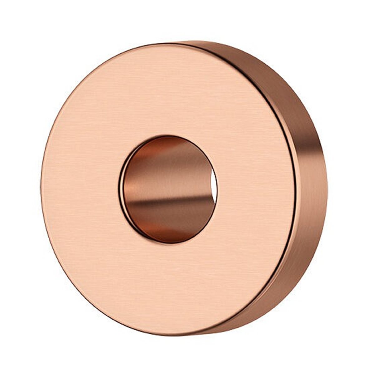 Damixa vuodonilmaisuputken peitelaippa 45x45 mm PVD harjattu kupari pyöreä