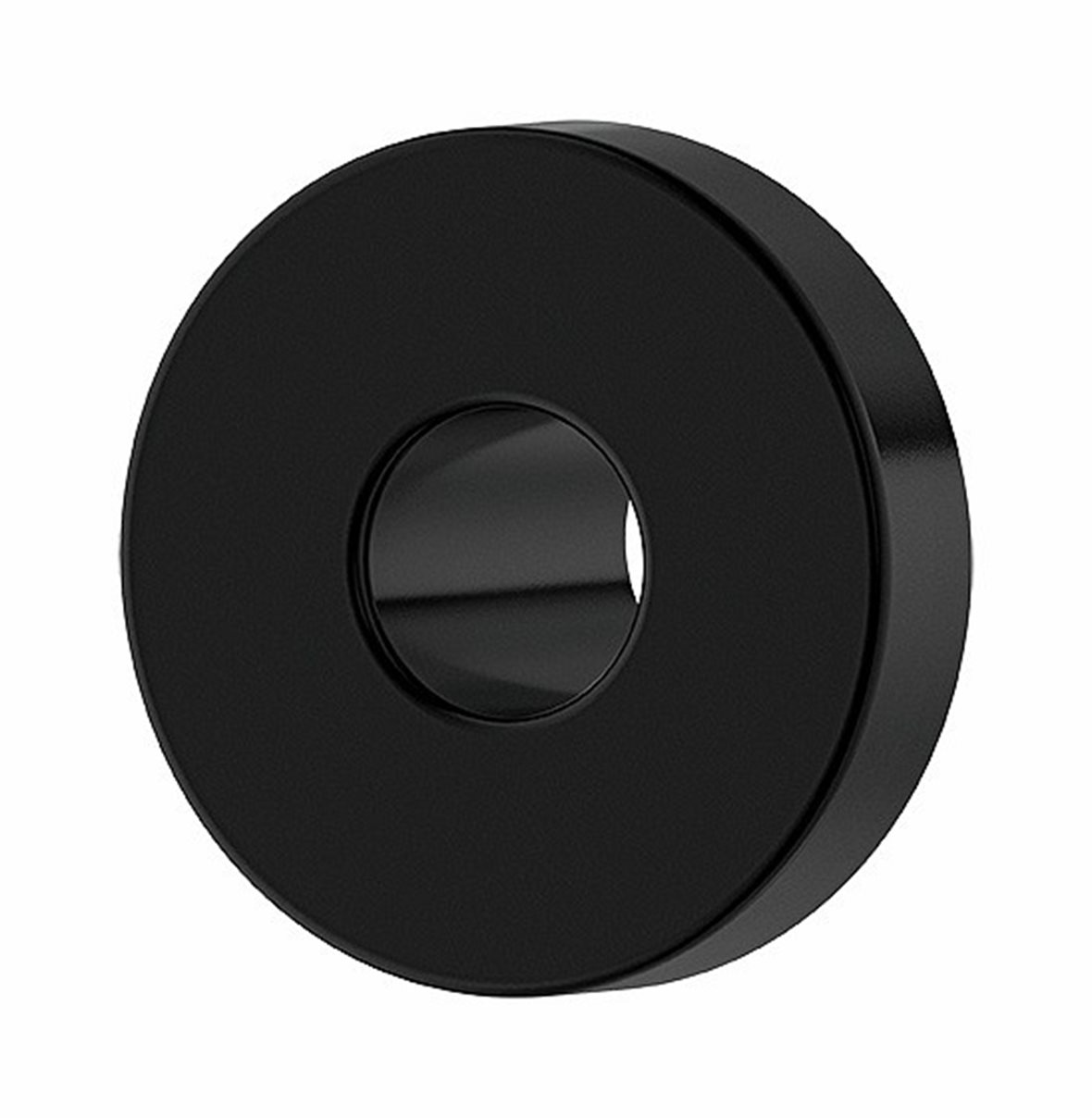 Damixa vuodonilmaisuputken peitelaippa 45x45 mm mattamusta pyöreä