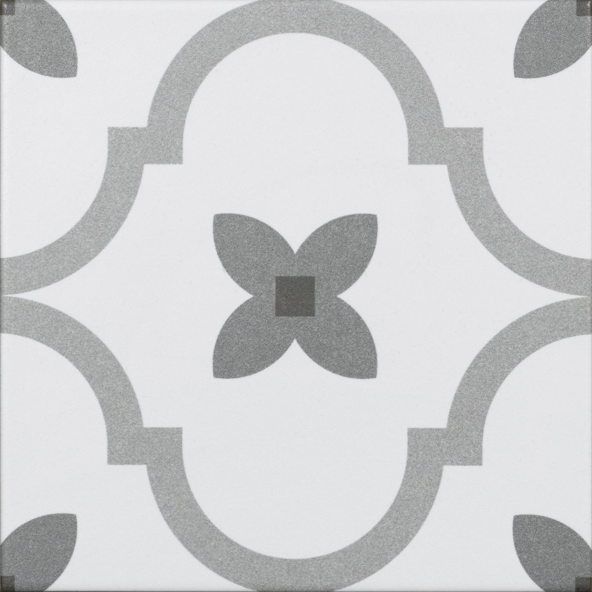 LPC Vintage lasitettu porcelanato seinälaatta lattialaatta 20X20 01 Daphne tasapintainen matta vaalea harmaa kuvioitu