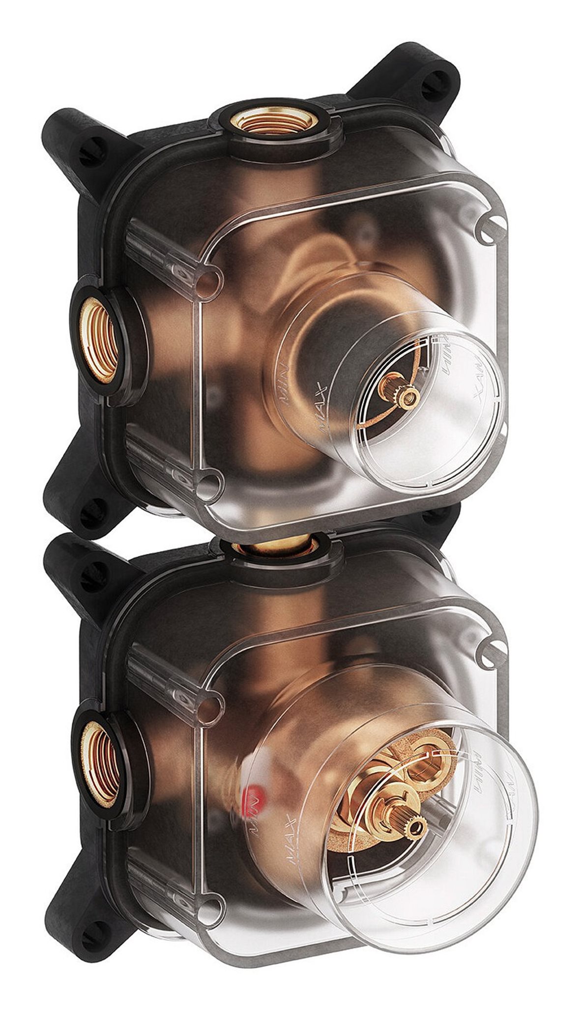 Damixa piiloasennettava suihkutermostaatti runko-osa