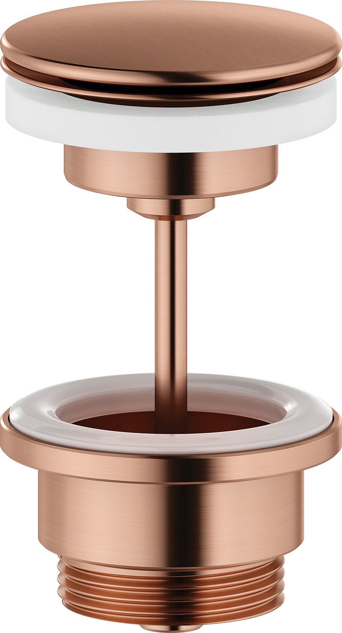 Damixa sulkeutumaton pohjaventtiili PVD harjattu kupari