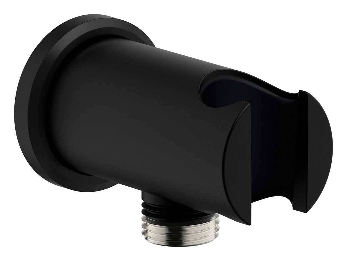 GROHE Rainshower seinäliitin suihkukahvanpidikkeellä phantom black