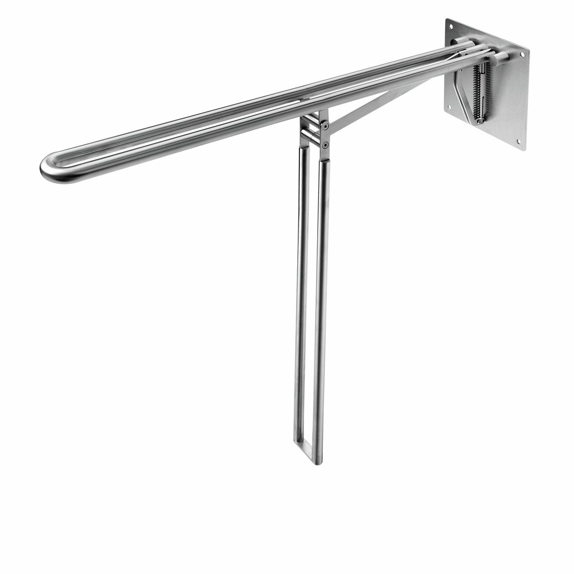 d line Knud Holscher WC-tukikaide 20x87,3x85,2 cm tukijalka 85,1 cm harjattu teräs 19 mm RST AISI 316 kaidemalli