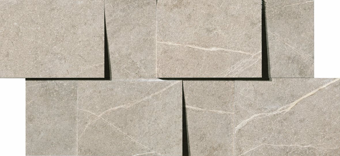 LPC Loimu 3D lasitettu porcelanato seinälaatta 05 valkoinen tasapintainen matta vaalea beige kivi