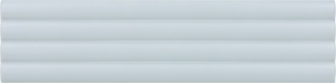 LPC Cuba Aalto lasitettu kaakeli seinälaatta 5X20 06 taivas kohokuvioinen matta vaalea sininen yksivärinen