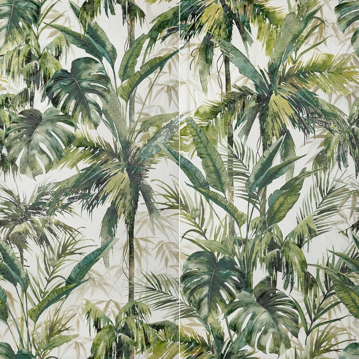 LPC Showall lasitettu kuviolaatta 120X120 Tropical tasapintainen matta kokonaisuus 120X120 keskitumma moniväri