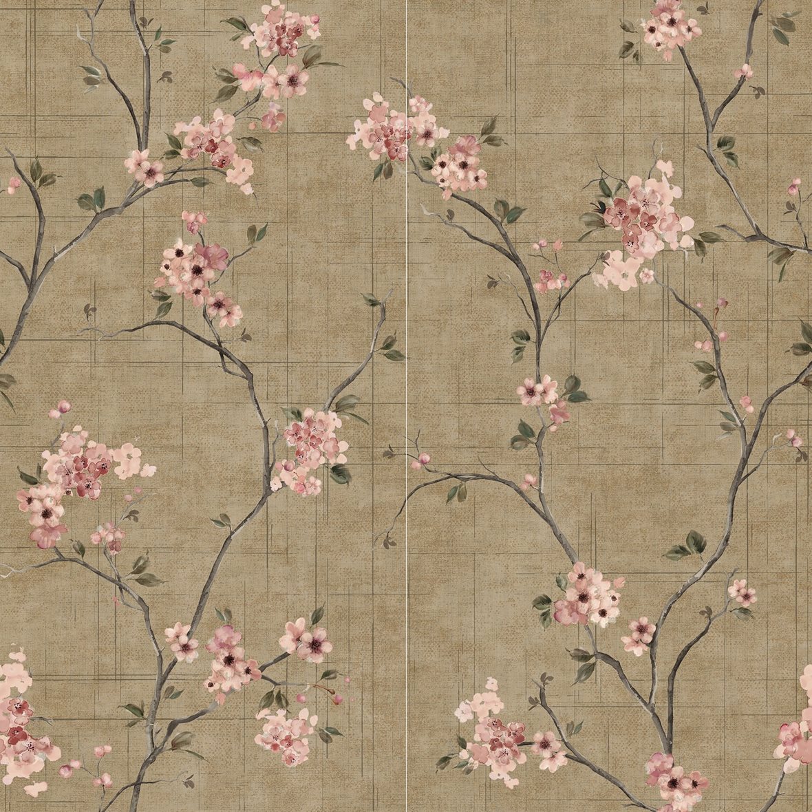 LPC Showall lasitettu kuviolaatta 120X120 Fior di Pesco tasapintainen matta kokonaisuus 120X120 keskitumma moniväri