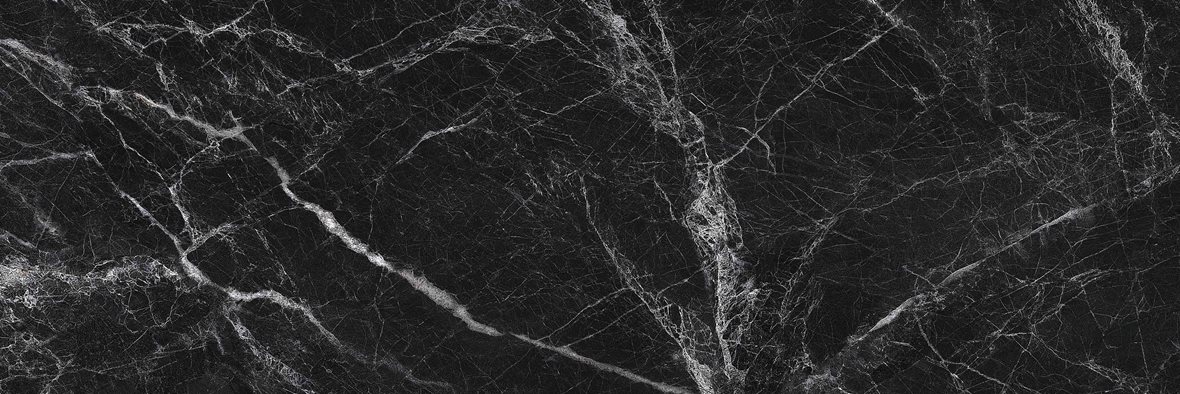 LPC Palace lasitettu kaakeli seinälaatta 30X90 04 Vulcano tasapintainen kiiltävä tumma musta marmori