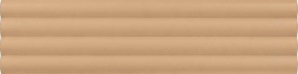 LPC Cuba Aalto lasitettu kaakeli seinälaatta 5X20 03 olki kohokuvioinen matta keskitumma kulta yksivärinen