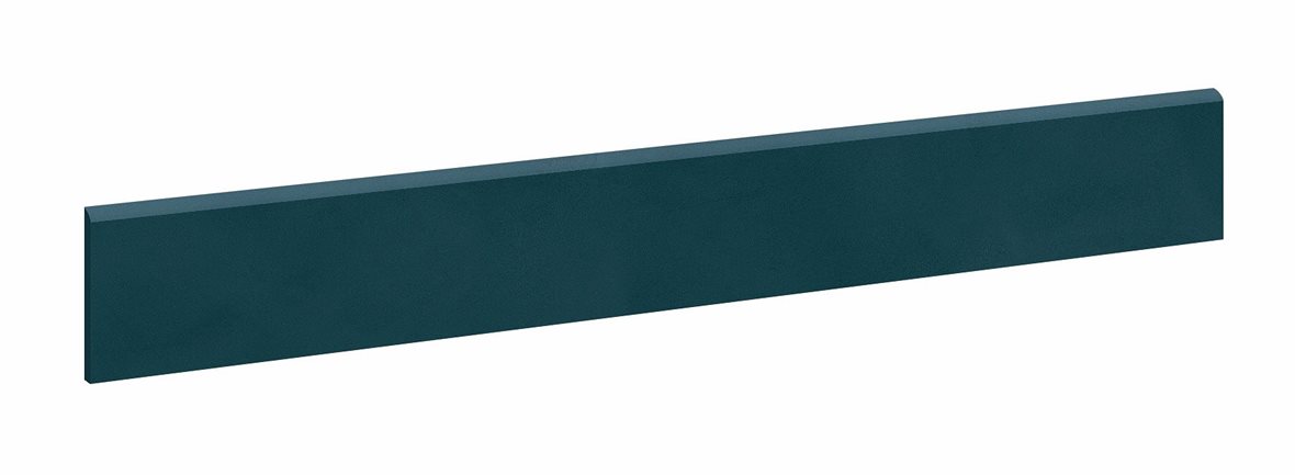 LPC Milan lasittamaton jalkalista 7,2X60 08 petrooli tasapintainen silotettu matta tumma sininen betoni