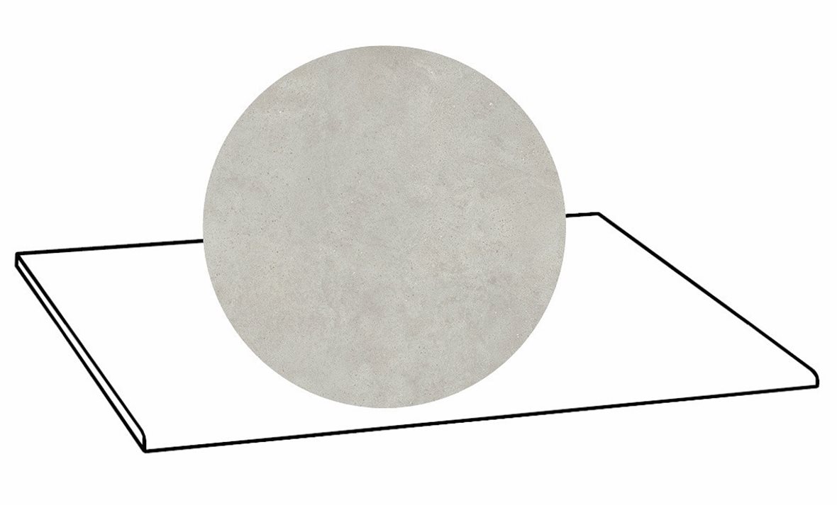 LPC Viva lasittamaton porraslaatta 30X60 02 helmi tasapintainen matta vaalea beige betoni