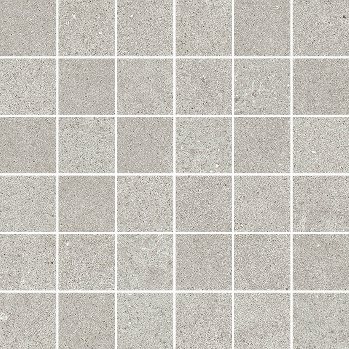 LPC Viva Mosaico lasittamaton porcelanato mosaiikki seinälaatta lattialaatta 5X5 02 helmi tasapintainen matta vaalea beige betoni