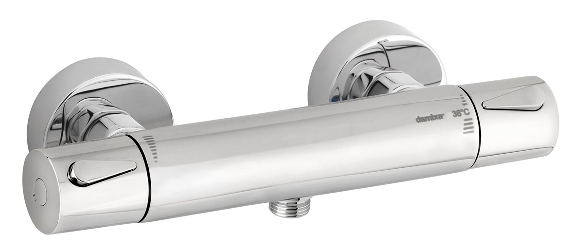 Damixa Silhouet termostaattihana kiiltävä kromi