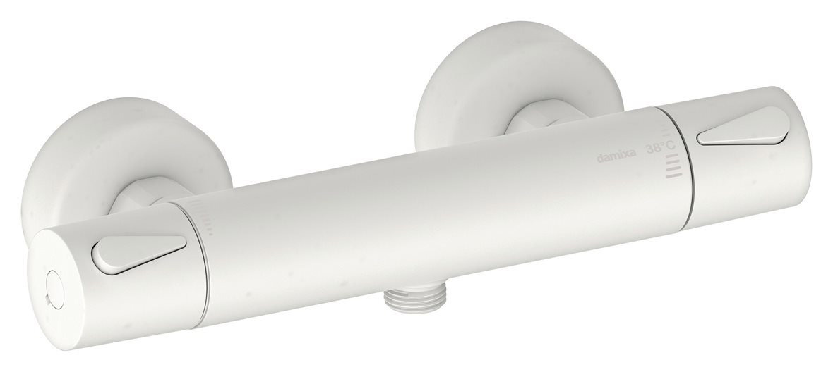 Damixa Silhouet termostaattihana mattavalkoinen
