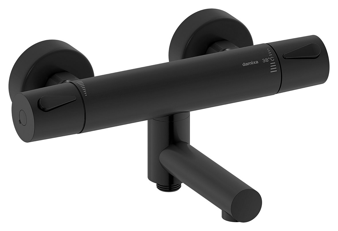 Damixa Silhouet suihkuhana juoksuputkella mattamusta