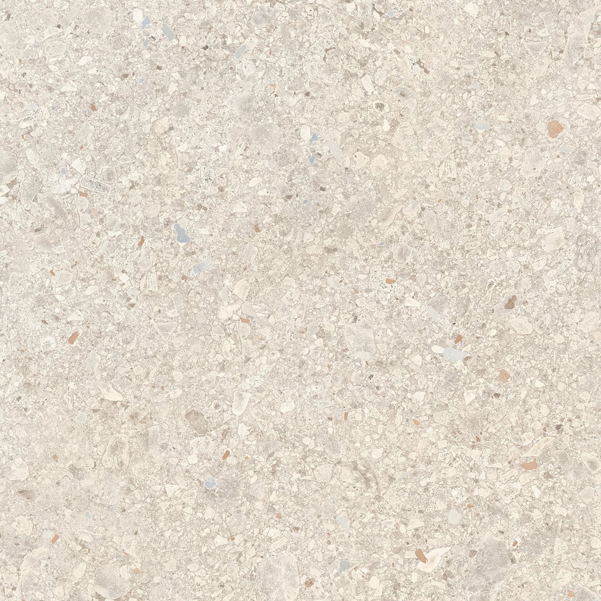 LPC Veneto lasitettu porcelanato seinälaatta lattialaatta ulkolaatta 60X60 01 Sand tasapintainen matta vaalea beige terrazzo