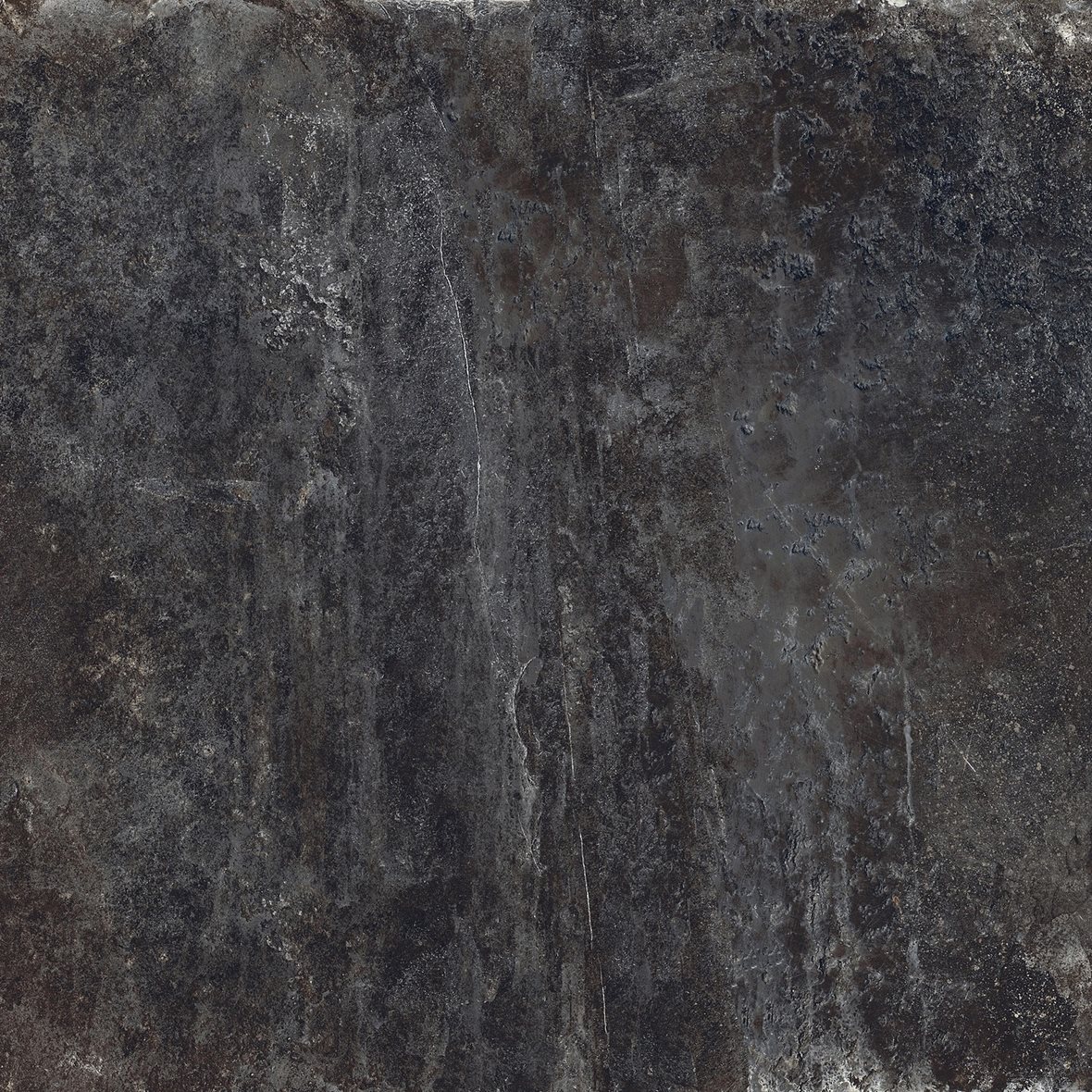 LPC Fossil FSL lasitettu porcelanato seinälaatta lattialaatta ulkolaatta 60X60 02 antrasiitti tasapintainen matta tumma harmaa kivi