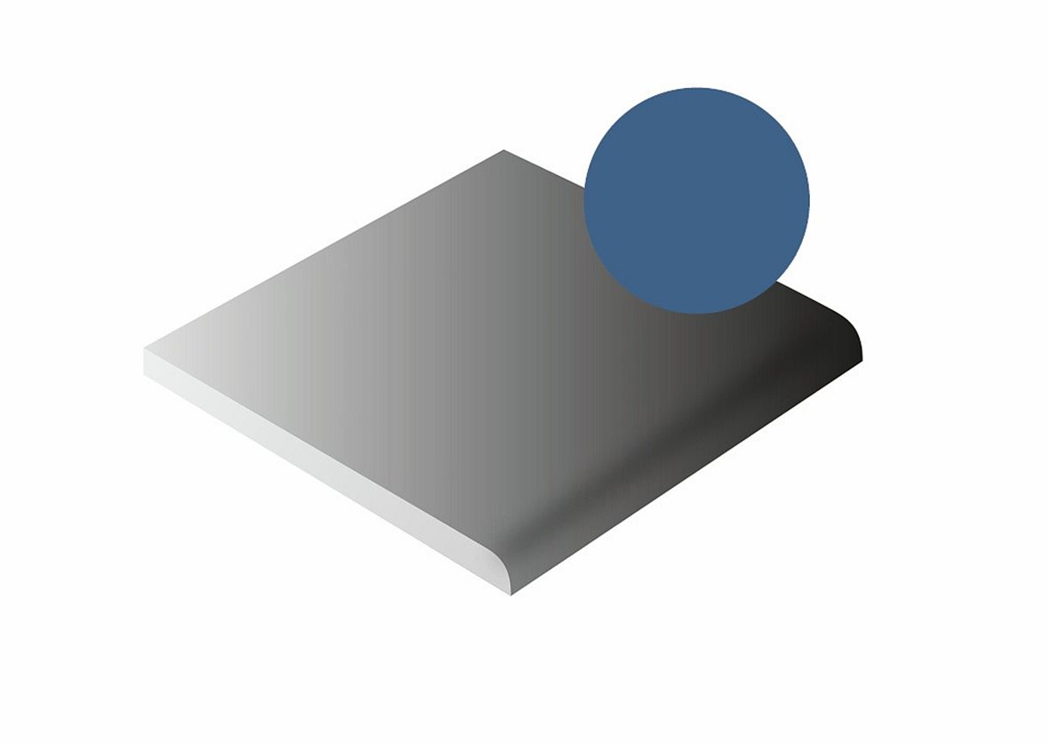 LPC Plain Colours lasittamaton porcelanato seinälaatta lattialaatta 10X10 Blue Moon tasapintainen matta pyöristetty reuna tumma sininen yksivärinen