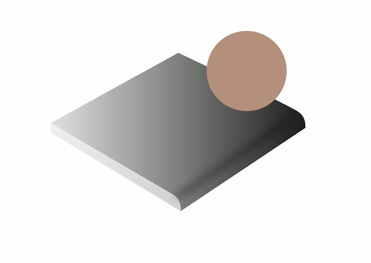 LPC Plain Colours lasittamaton porcelanato seinälaatta lattialaatta 10X10 Old Pink tasapintainen matta pyöristetty reuna keskitumma punainen yksivärin