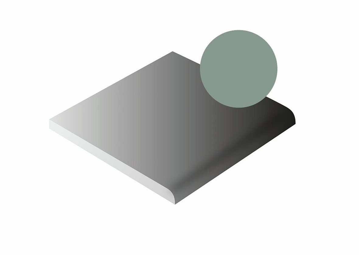 LPC Plain Colours lasittamaton porcelanato seinälaatta lattialaatta 10X10 Green tasapintainen matta pyöristetty reuna keskitumma vihreä yksivärinen