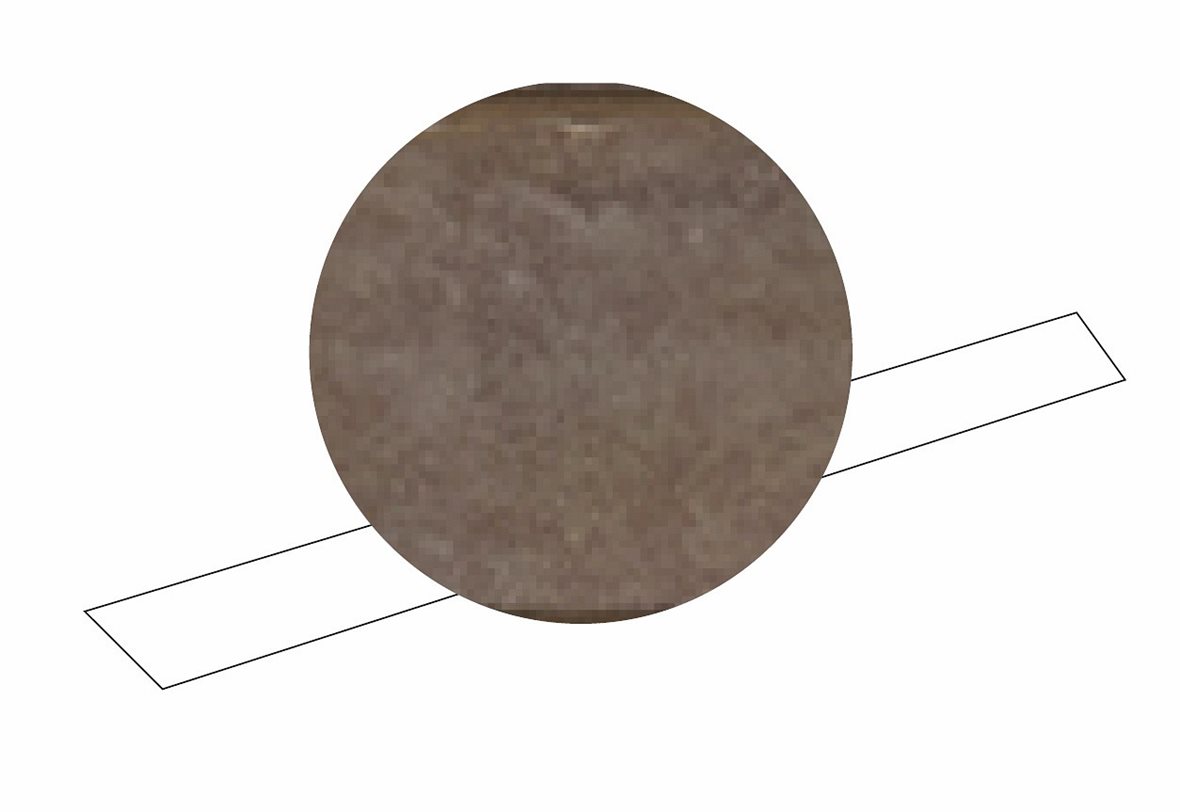 LPC Luminare lasitettu boordi 1,4X45 09 chocolate laineileva matta keskitumma ruskea vivahteikas