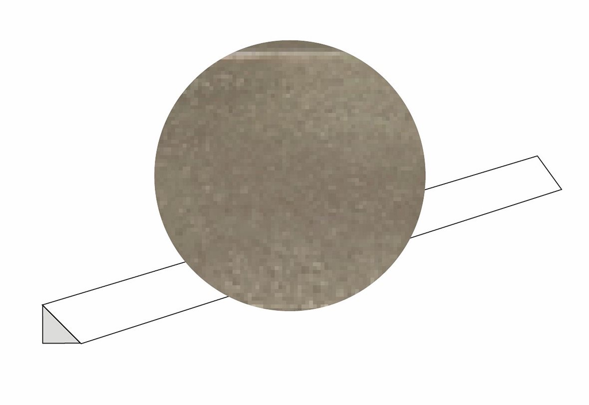 LPC Luminare lasitettu boordi 1,4X45 07 sand laineileva matta keskitumma ruskea vivahteikas
