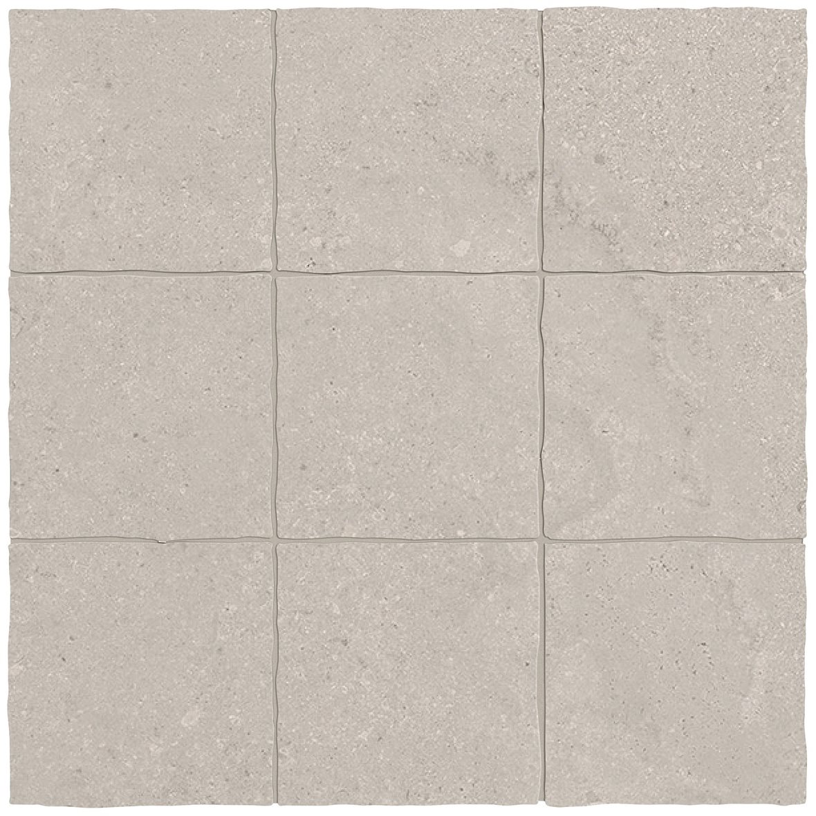 LPC Ravello lasitettu porcelanato seinälaatta 9,7X9,7 05 grey tasapintainen matta keskitumma harmaa kivi
