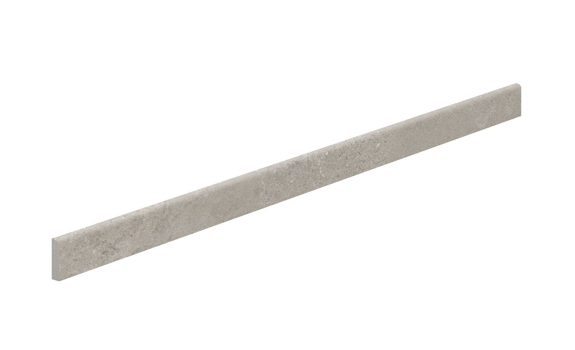 LPC Ravello lasitettu jalkalista 6X90 05 grey tasapintainen matta keskitumma harmaa kivi