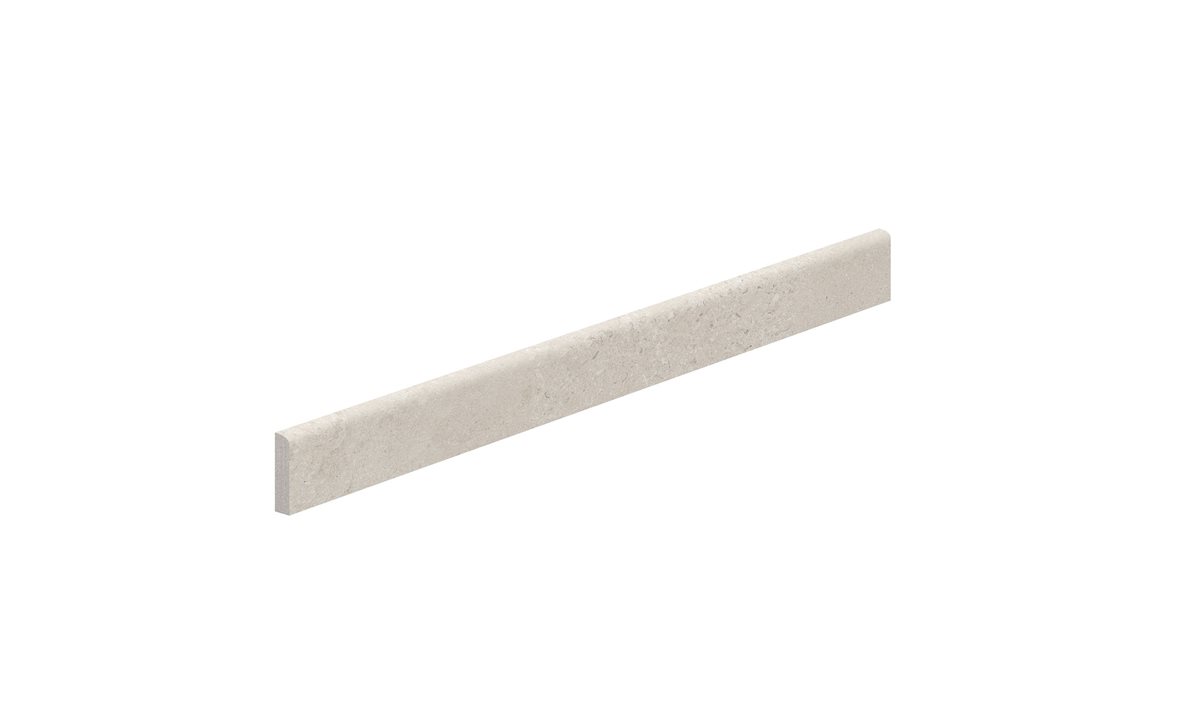 LPC Ravello lasitettu jalkalista 6X60 04 chalk tasapintainen matta vaalea beige kivi