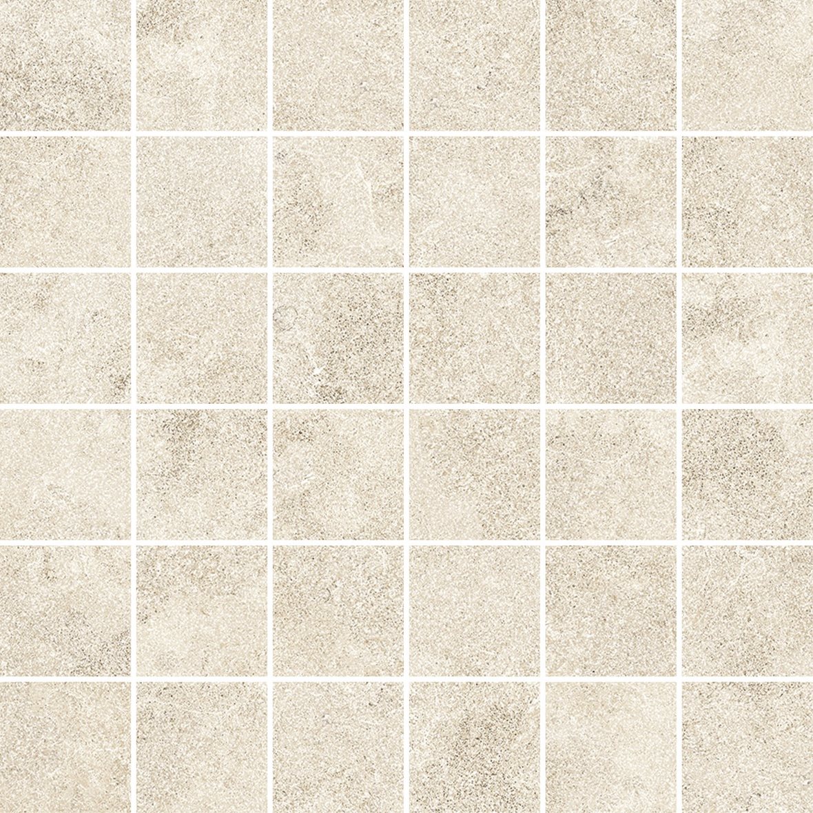 LPC Portland Cross lasittamaton porcelanato mosaiikki seinälaatta lattialaatta 5X5 02 ivory tasapintainen silotettu matta Mosaico keskitumma beige kiv
