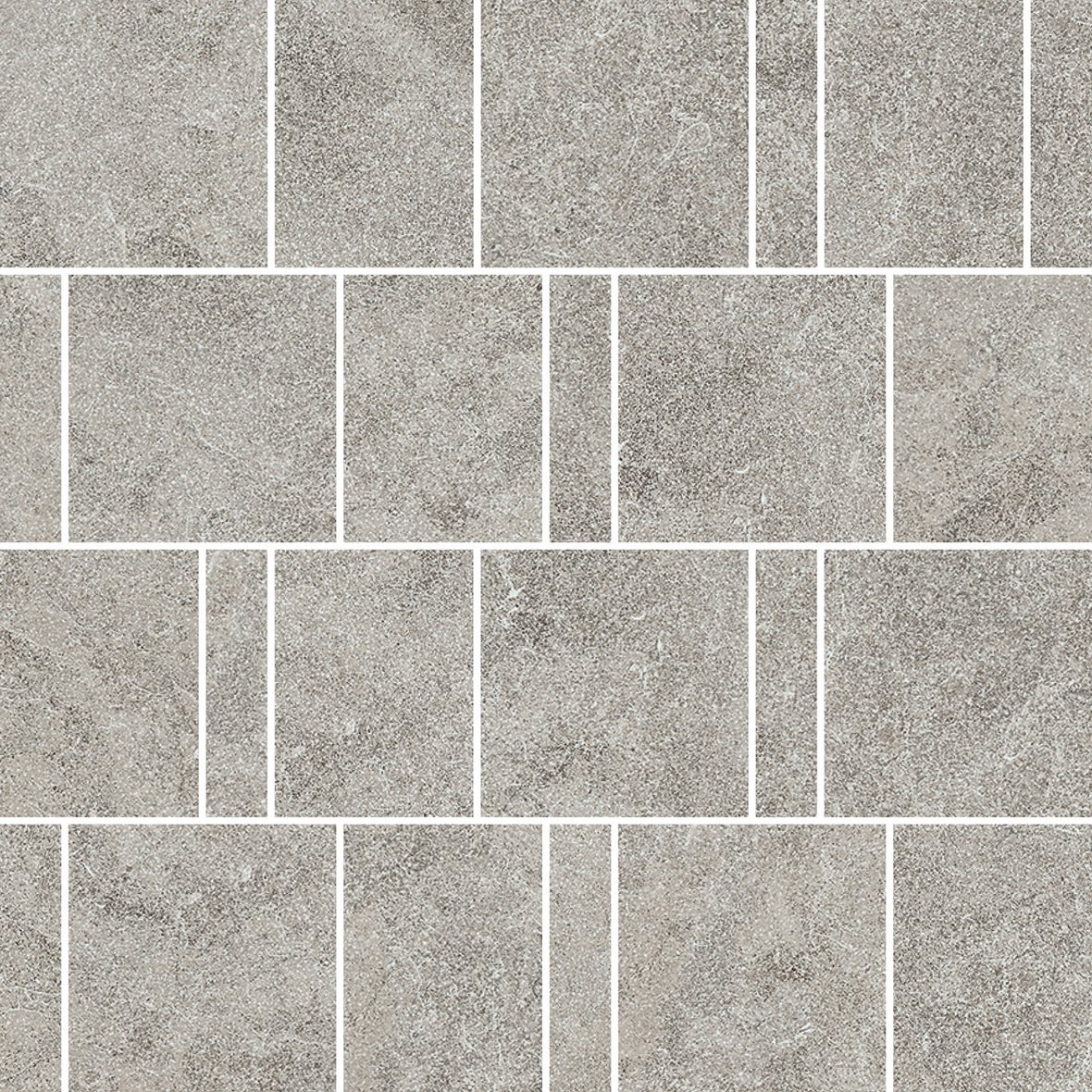LPC Portland Cross lasittamaton porcelanato mosaiikki seinälaatta lattialaatta 05 grey tasapintainen silotettu matta Pave keskitumma harmaa kivi