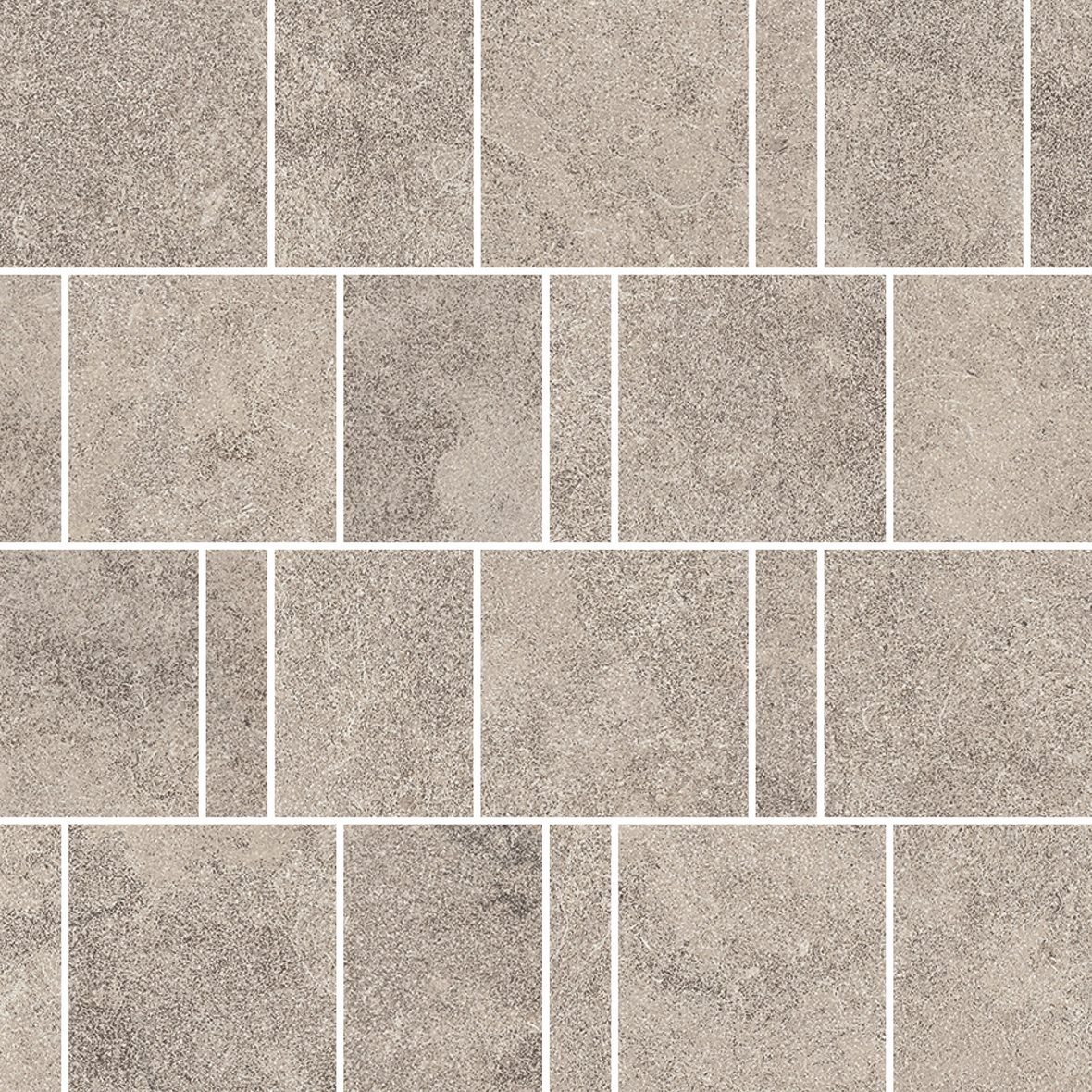 LPC Portland Cross lasittamaton porcelanato mosaiikki seinälaatta lattialaatta 04 smoke tasapintainen silotettu matta Pave keskitumma harmaa kivi