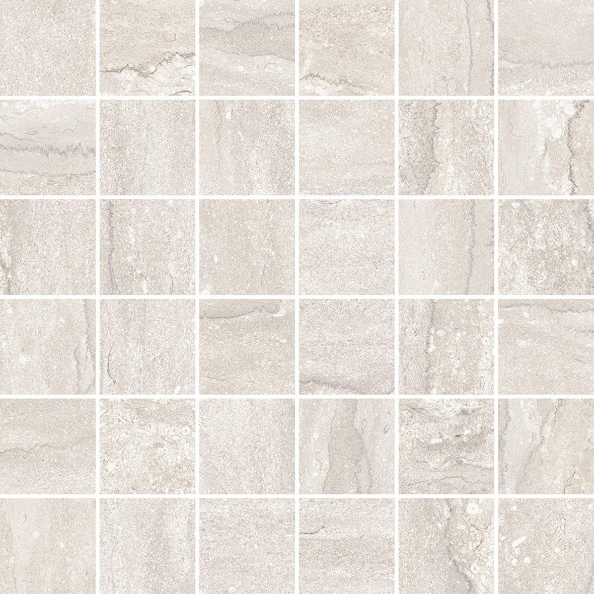 LPC Portland Strong lasittamaton porcelanato mosaiikki seinälaatta lattialaatta 5X5 01 pearl tasapintainen silotettu matta Mosaico vaalea valkoinen ki
